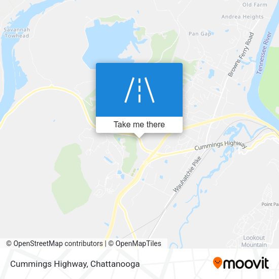 Mapa de Cummings Highway