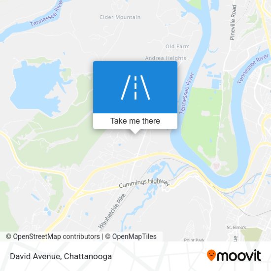 Mapa de David Avenue