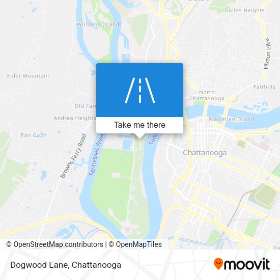 Dogwood Lane map