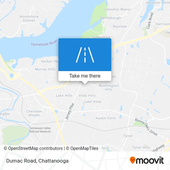 Mapa de Dumac Road