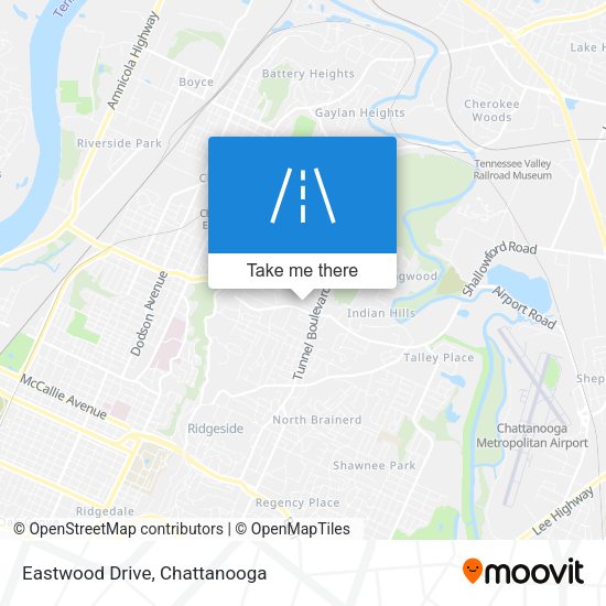Eastwood Drive map