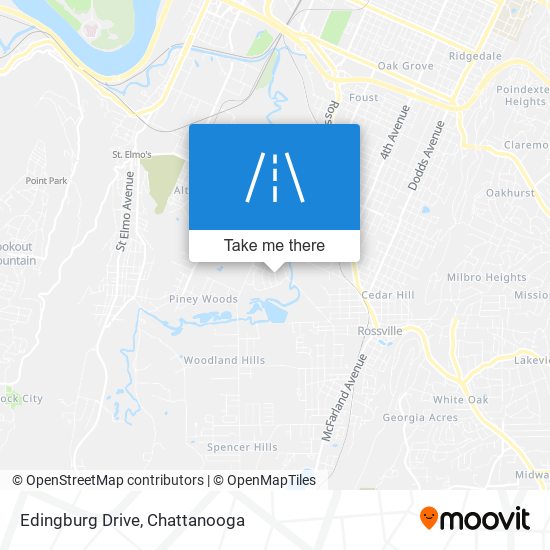 Edingburg Drive map