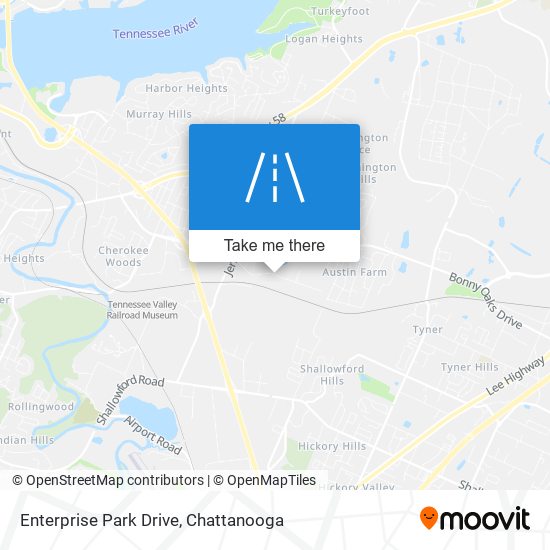 Enterprise Park Drive map