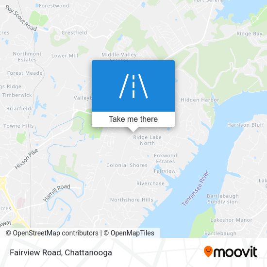 Mapa de Fairview Road