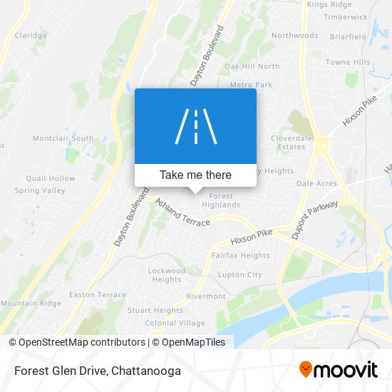 Mapa de Forest Glen Drive