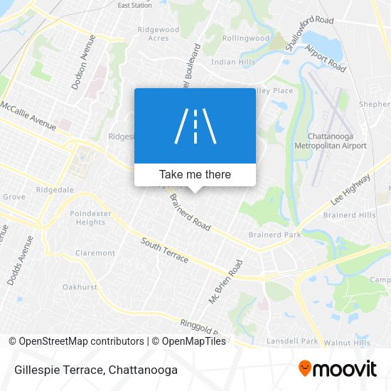 Mapa de Gillespie Terrace