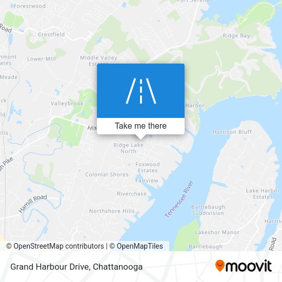 Grand Harbour Drive map