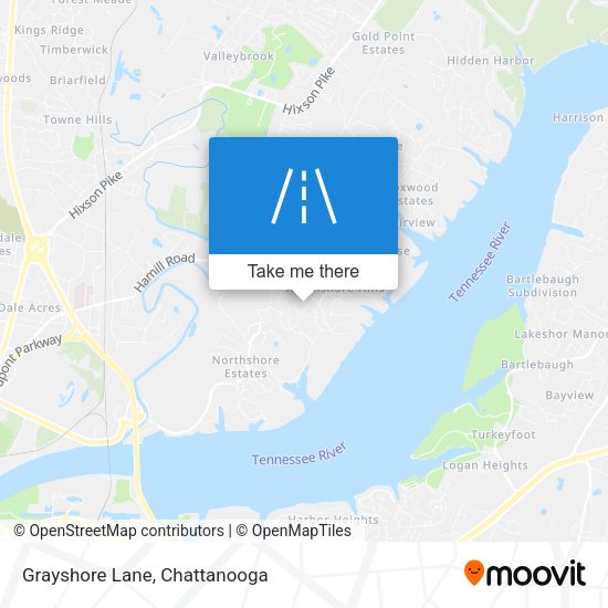 Mapa de Grayshore Lane
