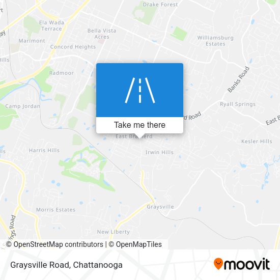 Graysville Road map