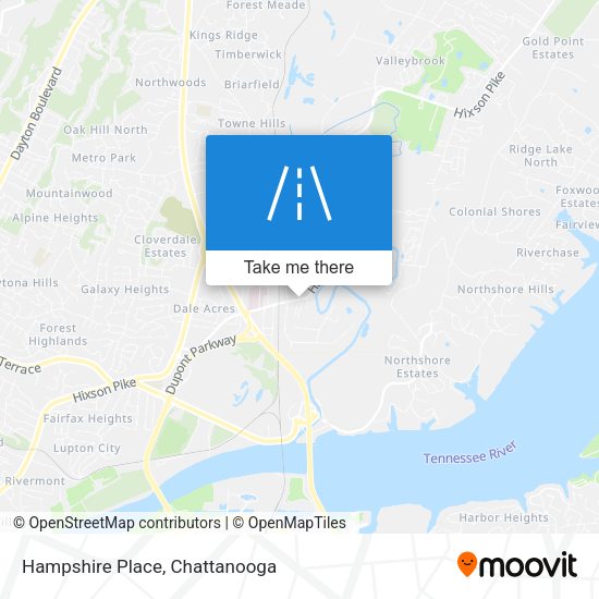 Mapa de Hampshire Place