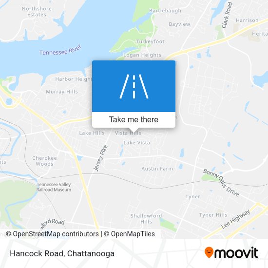 Mapa de Hancock Road
