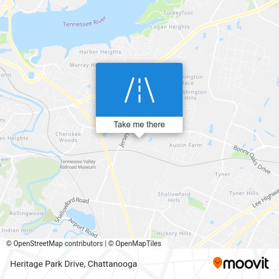 Heritage Park Drive map
