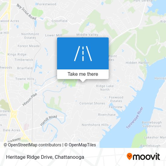 Heritage Ridge Drive map