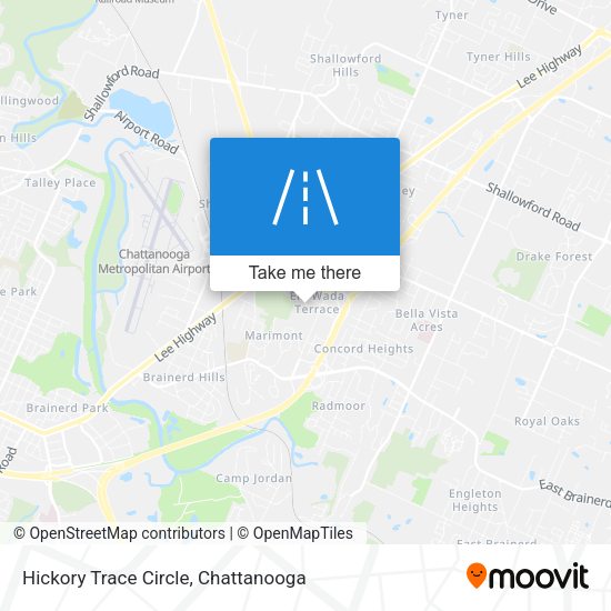 Hickory Trace Circle map