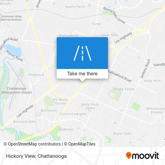 Mapa de Hickory View