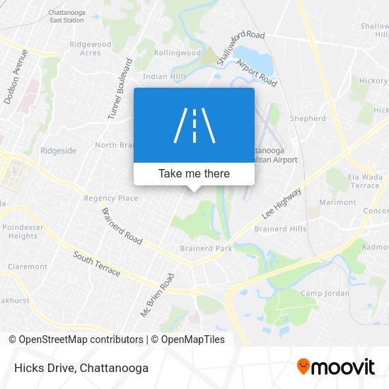 Mapa de Hicks Drive