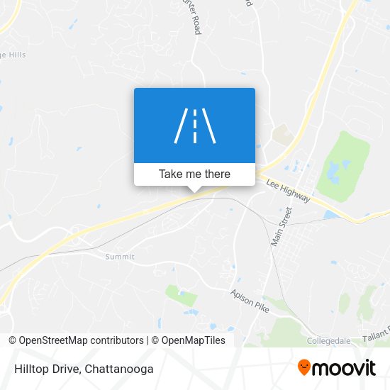 Mapa de Hilltop Drive