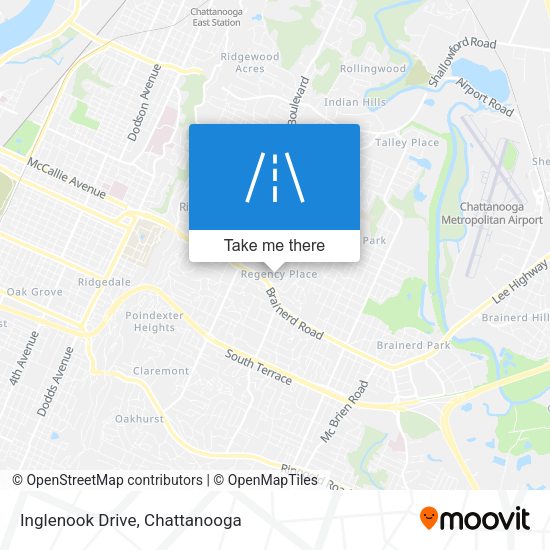 Mapa de Inglenook Drive