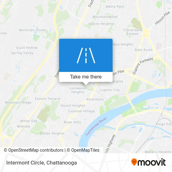 Intermont Circle map