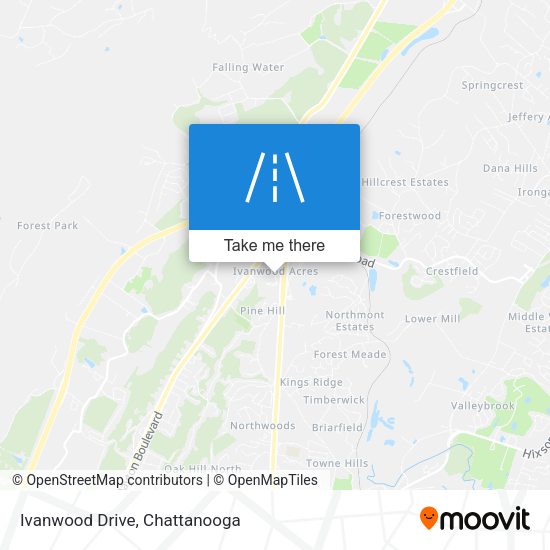 Ivanwood Drive map
