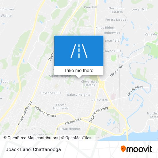Mapa de Joack Lane