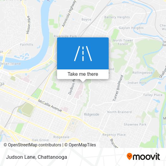 Mapa de Judson Lane