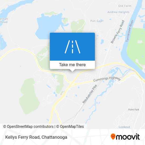 Mapa de Kellys Ferry Road