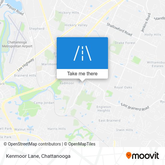 Mapa de Kenmoor Lane