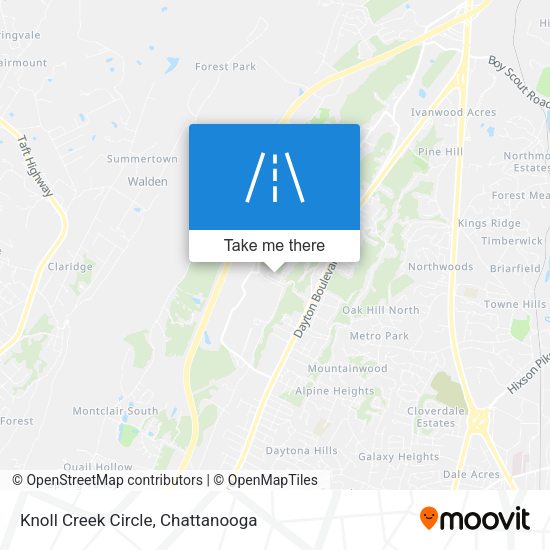 Knoll Creek Circle map