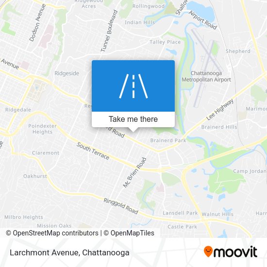 Larchmont Avenue map