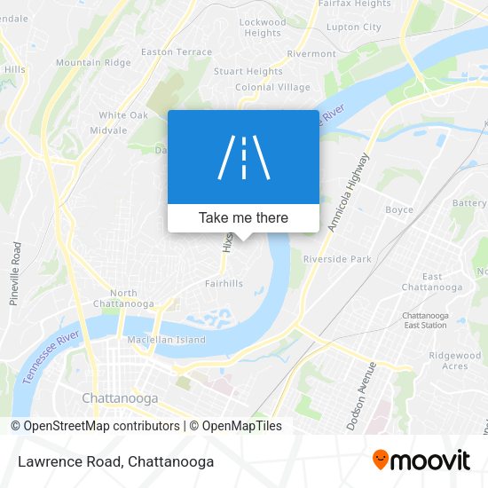 Mapa de Lawrence Road