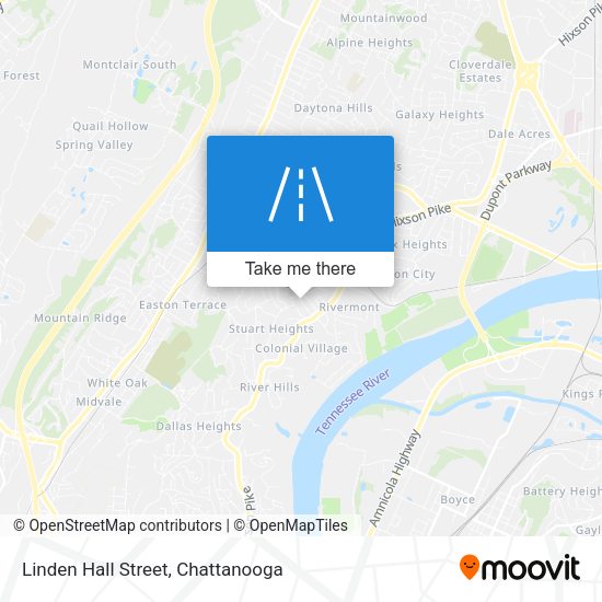 Linden Hall Street map