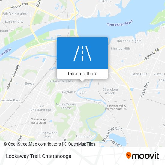 Mapa de Lookaway Trail