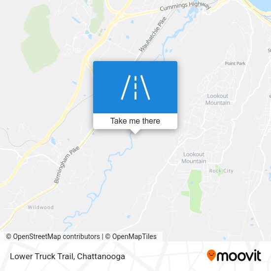 Mapa de Lower Truck Trail