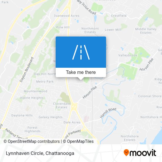 Mapa de Lynnhaven Circle