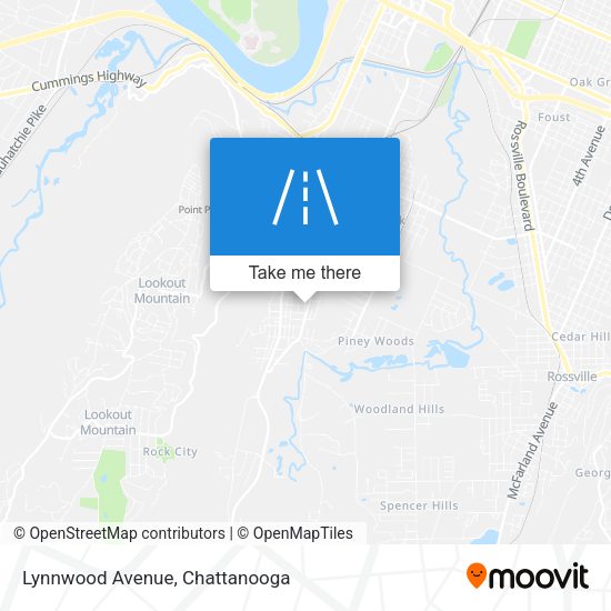 Lynnwood Avenue map