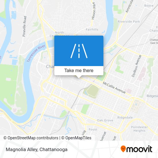 Mapa de Magnolia Alley