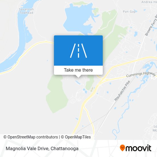 Magnolia Vale Drive map