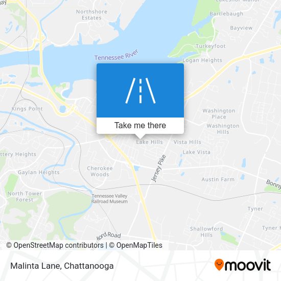 Mapa de Malinta Lane