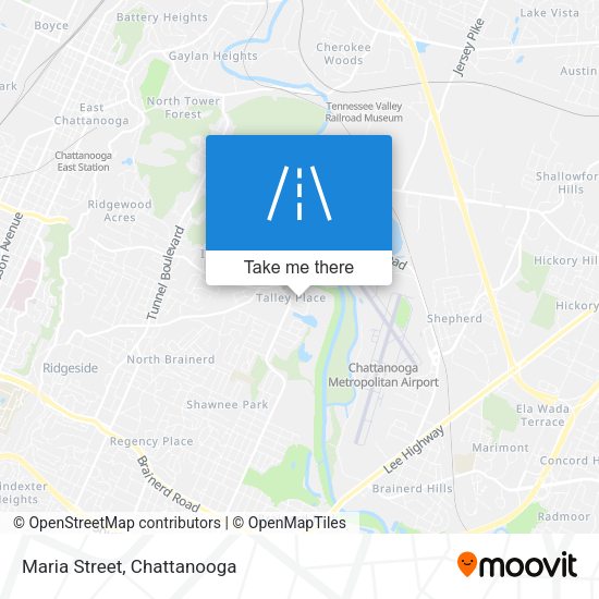 Mapa de Maria Street