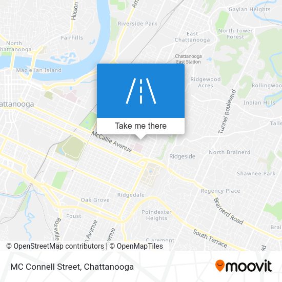 MC Connell Street map
