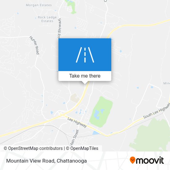 Mountain View Road map