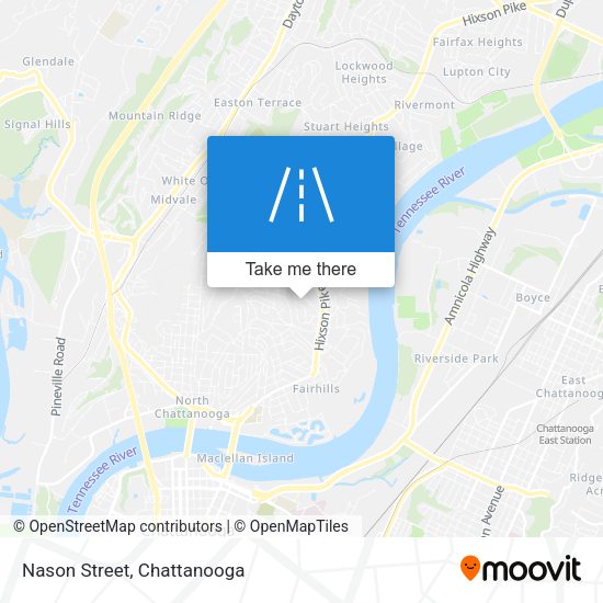 Mapa de Nason Street