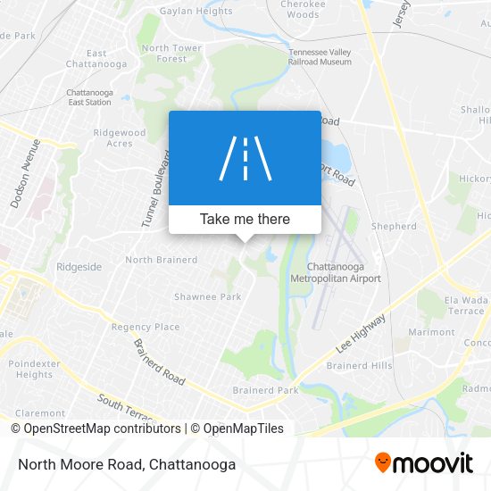 Mapa de North Moore Road