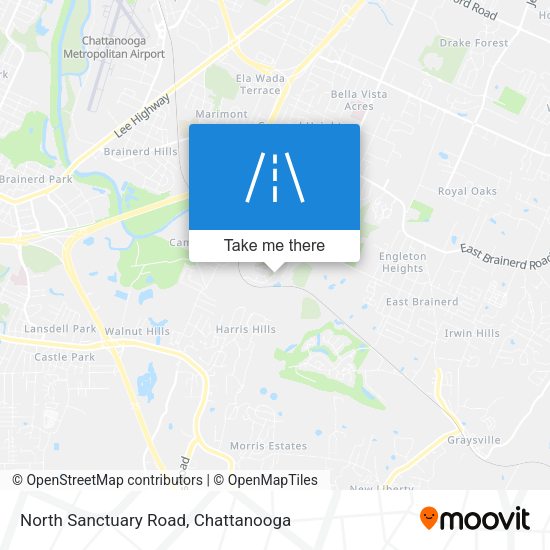 Mapa de North Sanctuary Road