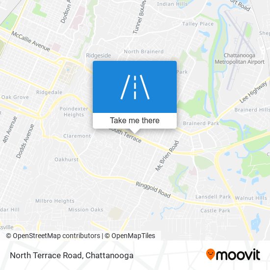 Mapa de North Terrace Road