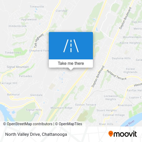 Mapa de North Valley Drive