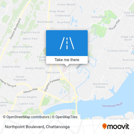 Northpoint Boulevard map