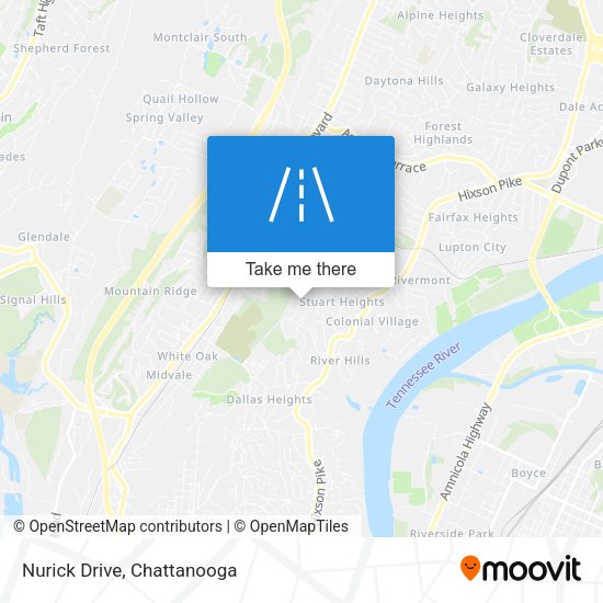Mapa de Nurick Drive