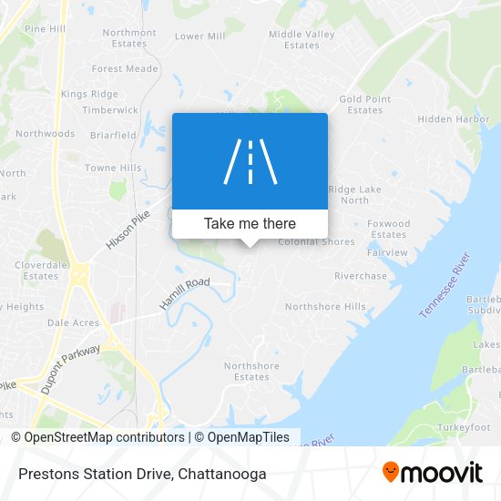 Prestons Station Drive map